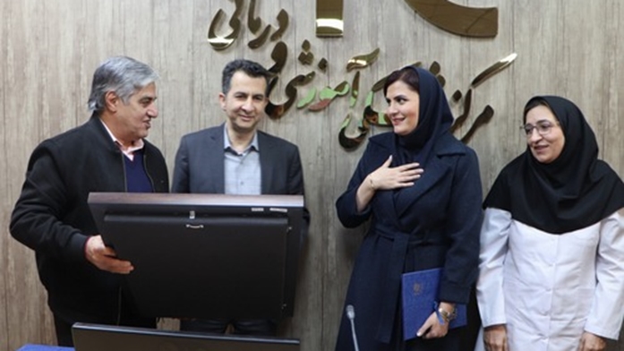 برگزاری مراسم تکریم و معارفه معاون آموزشی و پژوهشی بیمارستان شهید مدرس